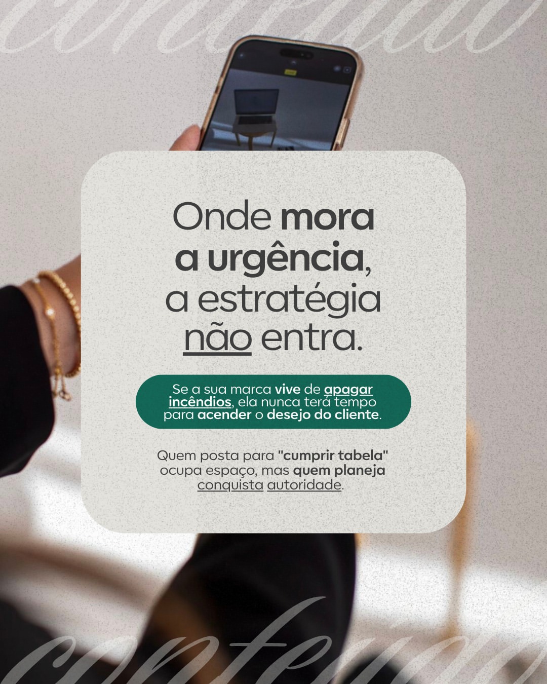 Post do Instagram da Contact Digital